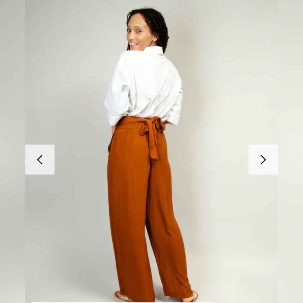 Noonday Collection Women’s Wide-leg  Trousers in Amber